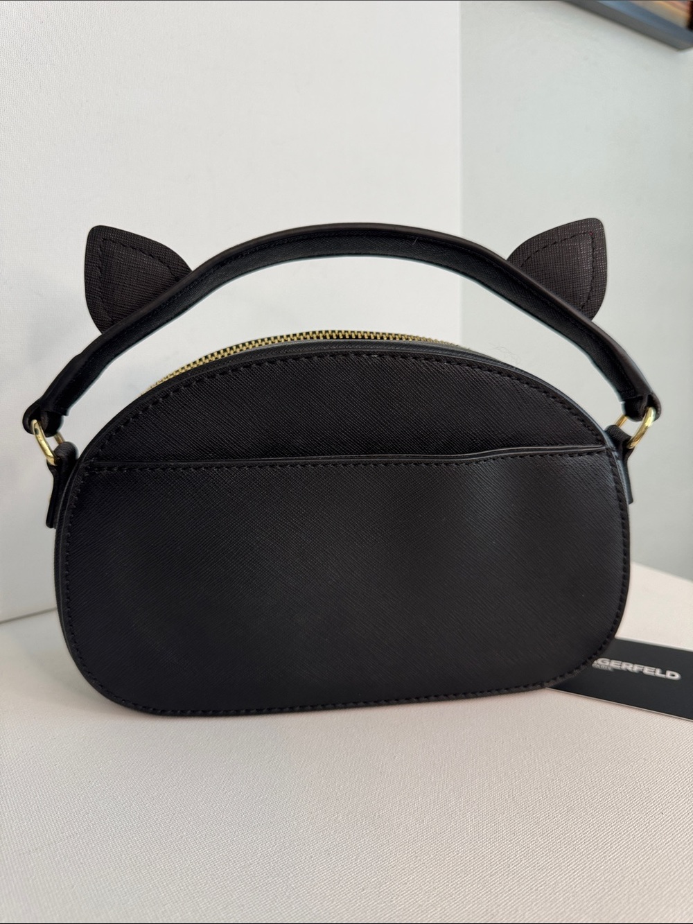 Karl Lagerfeld Paris Maybelle Choupette Cat Top-Handle Crossbody Bag - Picture 2 of 9